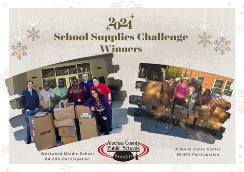 2024 School Supplies Challenge Winners